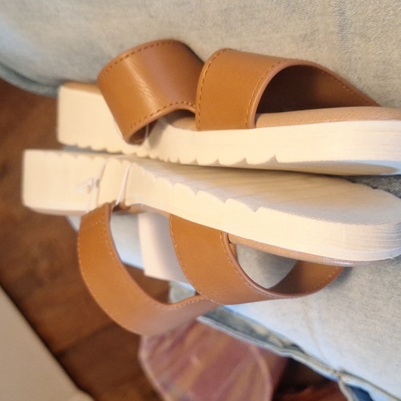 Ladies kinsie Elena congac flats - Picture 5 of 7